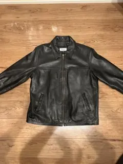 レザージャケット90's 牛革　シンプル