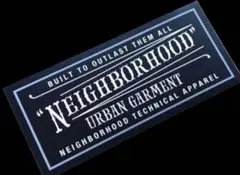 NEIGHBORHOOD 스티커 URBAN GARMENT 블랙