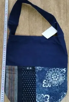 ハンドメイド 彩粋 パッチワーク ショルダーバッグ　未使用品