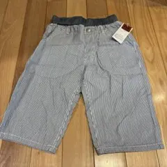 ストライプ ハーフパンツ 150cm 綿100%
