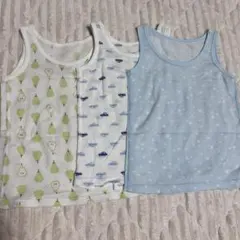 ユニクロ　メッシュタンク肌着　80 3枚セット