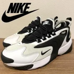 NIKE W ZOOM 2K ナイキ ズーム 2K ブラックホワイト レディースのサムネイル