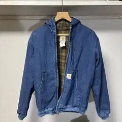 Carhartt フード付きデニムジャンパー M