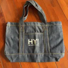 【未使用品】HY! デニム トートバッグのサムネイル