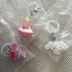 サンリオキャラクターズ　ゆるっとめじるしアクセサリー 3種セット