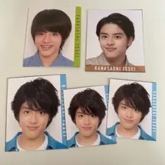 金指一世セット（データカード5種8枚、厚紙2枚）