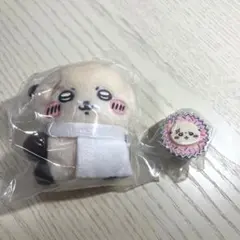 ちいかわこラッコ クリップぬいぐるみ、手作りおやつチャームセット