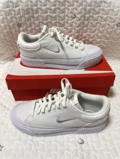 NIKE WMNS COURT LEGACY LIFT SUMMIT WHITE