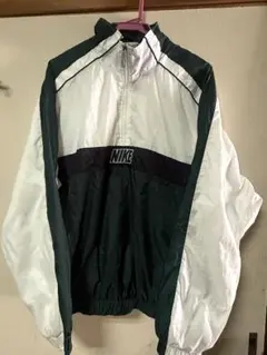 90s NIKE ナイキ　ヴィンテージ　ハーフジップ　ナイロンプルオーバー　L