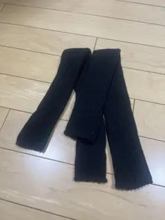 レッグウォーマー 黒 白 セット まとめ売り