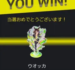 ウマ娘ZONE ウオッカ アクリルスタンド当選品 ウマ娘ZONE ウオッカ 100名限定アクリルスタンド当選品 - メルカリ