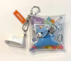 ガチャ詰めポーチ　レトロ　吉徳　ぬいぐるみ　くま　combi おまる　友桝飲料