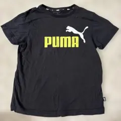 PUMA 黒 Tシャツ プーマ　140cm