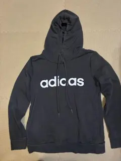 adidas レディース パーカー ブラックのサムネイル