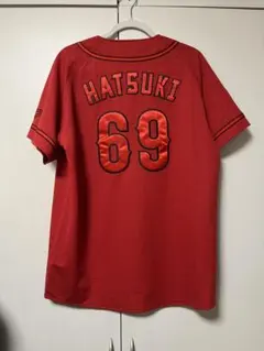 広島東洋カープ　羽月隆太郎　ビジターユニフォーム Lサイズ