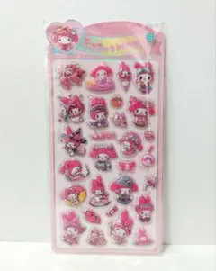 新品 未開封 マイメロクロミ 立体シール 空気シール