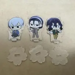 弱虫ペダル　アクリルスタンド　手島純太・黒田雪成・東堂尽八