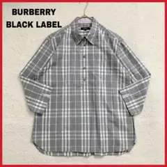 BURBERRYBLACK LABEL ギガチェック プルオーバーシャツ 3