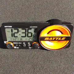 RHYTHM 大音量電波式目覚まし時計 8RZ230 中古品