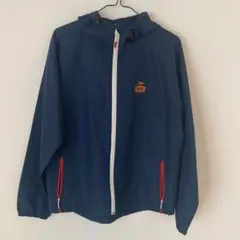 チャムス　CHUMS ナイロンジャケット　ウインドブレーカー　ネイビー×オレンジ