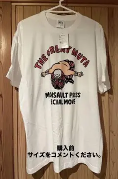 atmos アトモス Devilock グレートムタ Tシャツ 武藤敬司 M - メルカリ