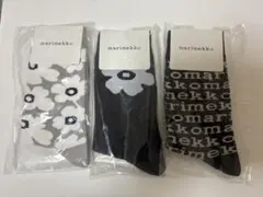marimekko ソックス 3足セット