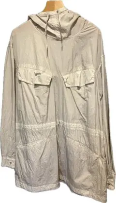 ATON HAND DYE NYLON ANORAK PARKA LT.GRAY - メルカリ