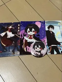 めろんぱーかーKAITOのブロマイド+缶バッチ