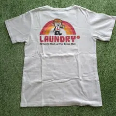 LAUNDRY Tシャツ ホワイト レインボーロゴのサムネイル
