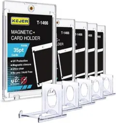 【新品】マグネットローダー＋スタンドの５セット　クリア