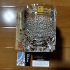 最高級 カガミクリスタル 菊籠目 オールドファッション ロックグラス 木箱