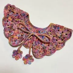 かぎ編み　つけ襟　ベビー　キッズ