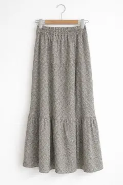 花柄プリーツスカート