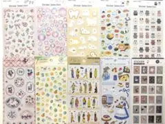 〔604〕シートシール まとめ売り 10枚セット