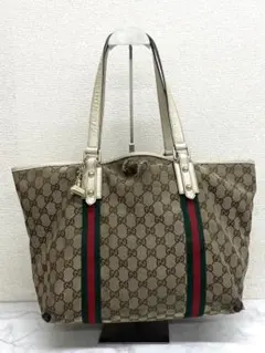 GUCCI GG柄 トートバッグ ハンドバッグ 139260 - メルカリ
