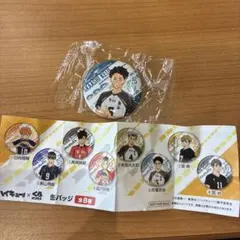 ハイキュー くら寿司 びっくらぽん 梟谷 赤葦京治 缶バッジ