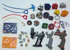 ベイブレードパーツセットとケース　まとめ売り