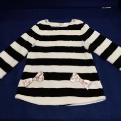 any Fam ピンクリボン付きフリース 150cm