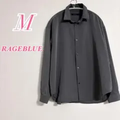 RAGEBLUE ビッグシルエットシャツ ダークグレー Mサイズ　オーバーサイズのサムネイル
