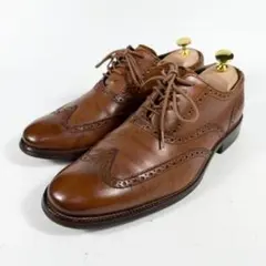 【美品】COLE HAAN コールハーン　ウィングチップ（7,5）革靴　茶