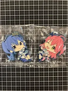 ホロライブ　星街すいせい　さくらみこ　カプセルラバーマスコット２個セット