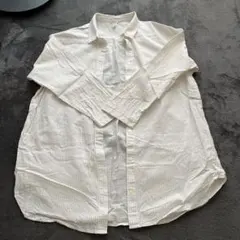 H&M HOME ストライプシャツ ベージュ S/M