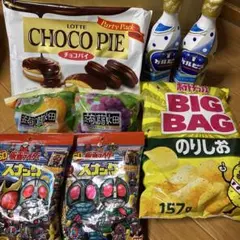 ロッテ チョコパイ カルビー ポテチ 詰め合わせセット