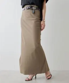 ストレッチマキシタイトスカート