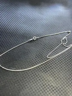 925シンプル チェーンネックレス シルバー