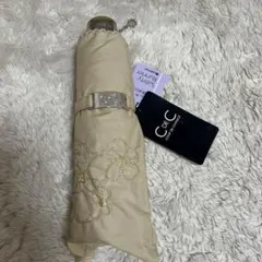 未使用✨COUP DE CHANCE クードシャンス　雨傘　折り畳み　花柄のサムネイル
