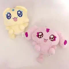 一番くじ プリキュア E賞 妖精 ぬいぐるみマスコット メップル ミップル