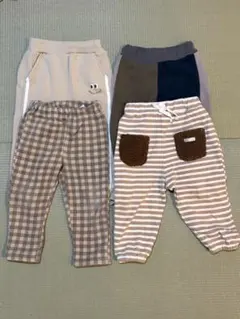 子供服 男の子 冬服 まとめ売り ボトムス 4点セット