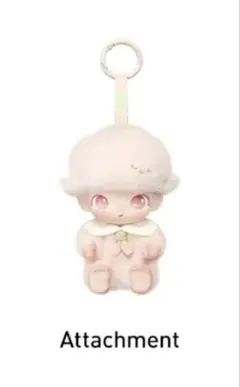 DIMOO Journal of New Life ぬいぐるみペンダント ピンク