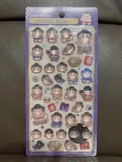 正規品！ボンボンドロップシール　和柄　お相撲さん　24時間以内に発送可能